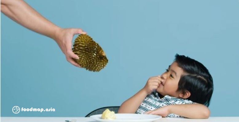 Trẻ con nên ăn sầu riêng Thái hay không?